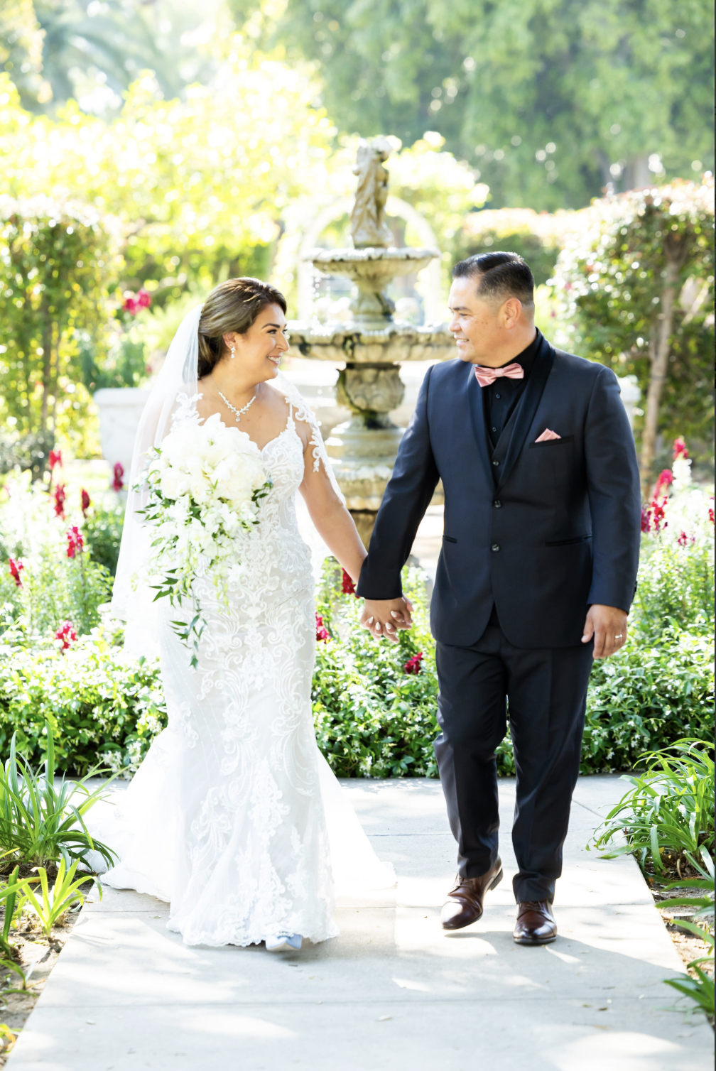 THE ROSE GARDEN WHITTIER WEDDING PHOTOGRAPHY