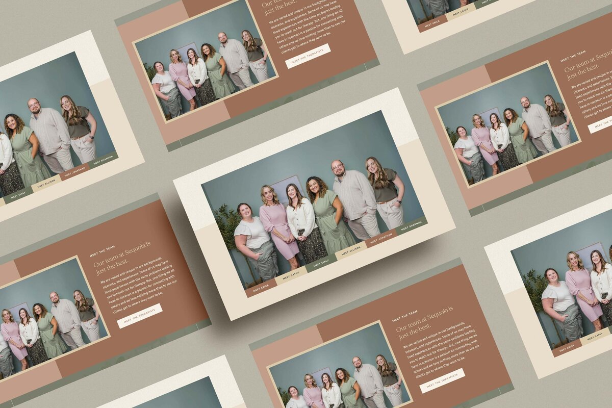 snapshots from sequoia therapy group website