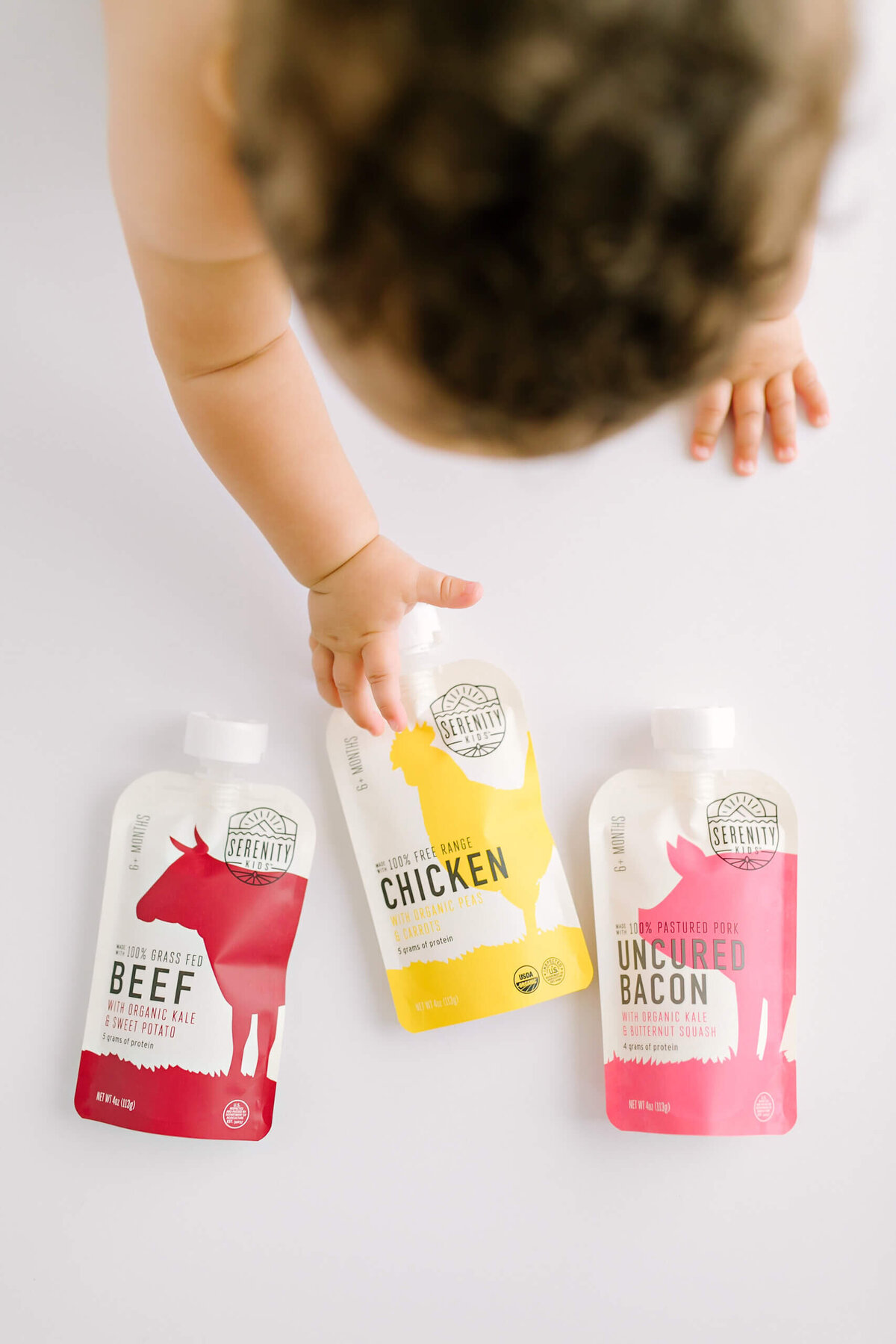 Healthy organic baby food by Serenity Kids