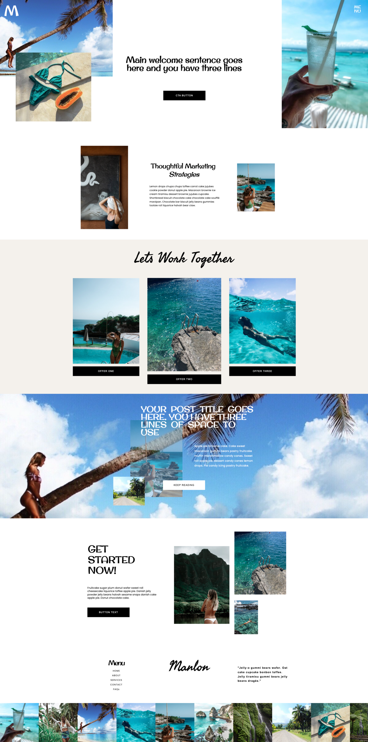 Manlon Template [mai tai noir collection]