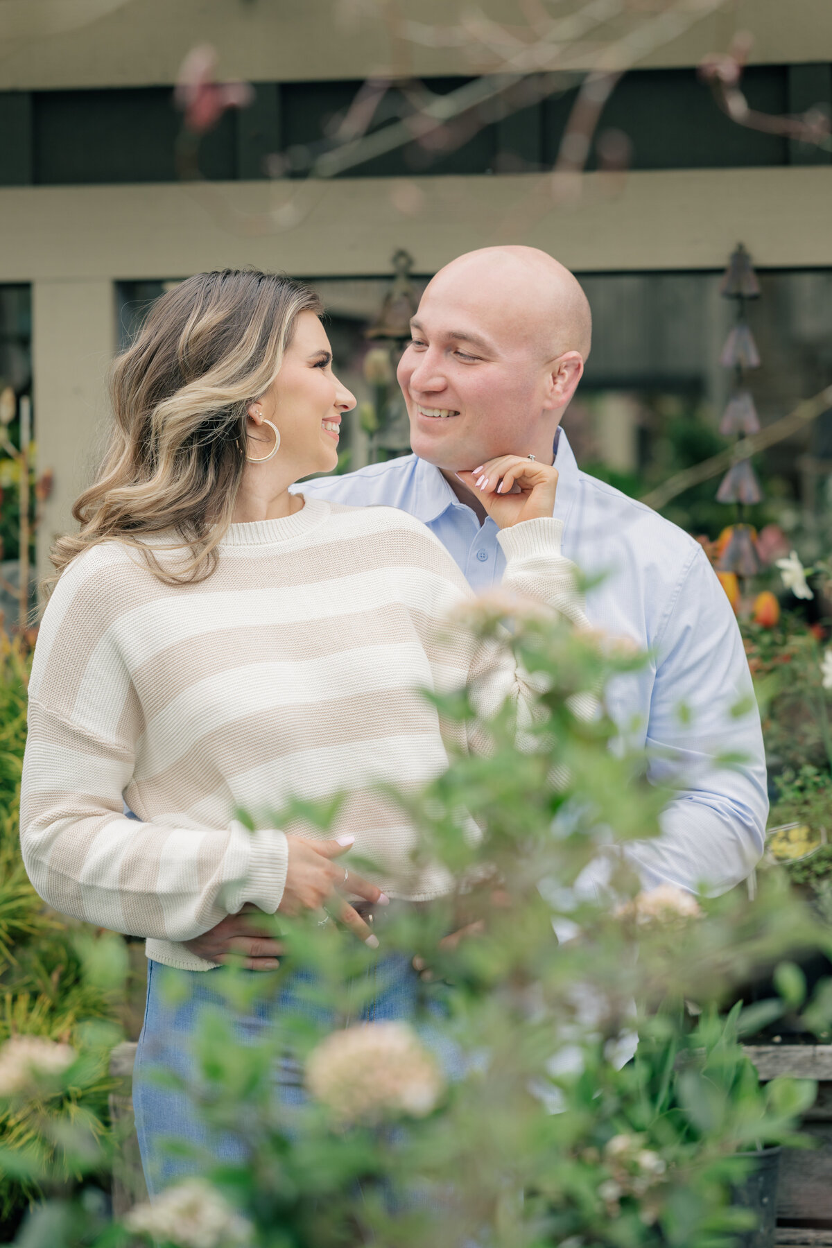 engagement couple