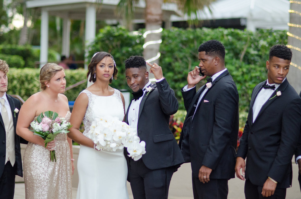 NFL Miami Dolphins Brandon Radcliff ShaKyra Radcliff Briza on the Bay Wedding Andrea Arostegui Photography-201