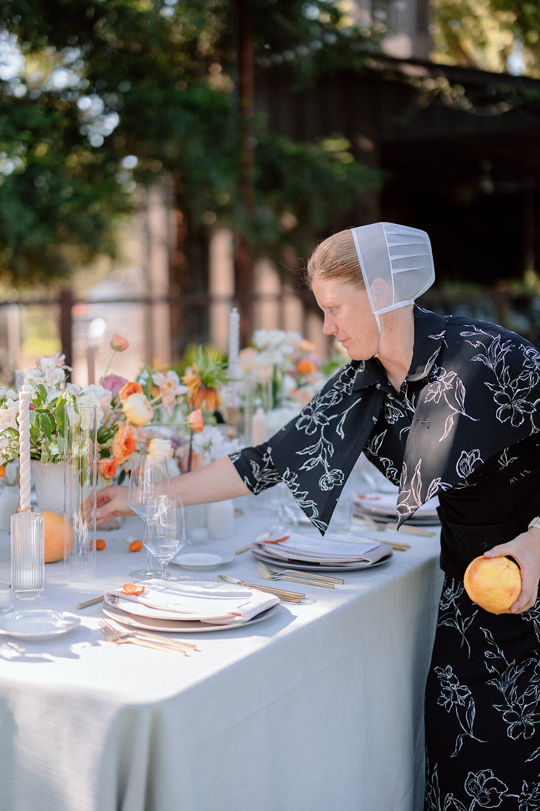 Hanna setting tablescape | Bella Fleur