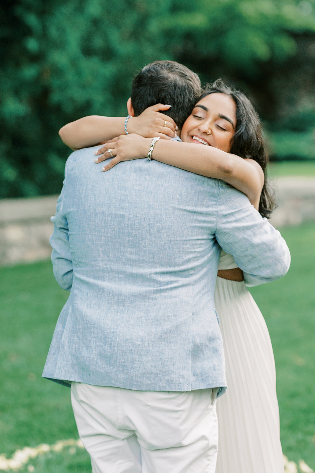 Garden wedding proposal1