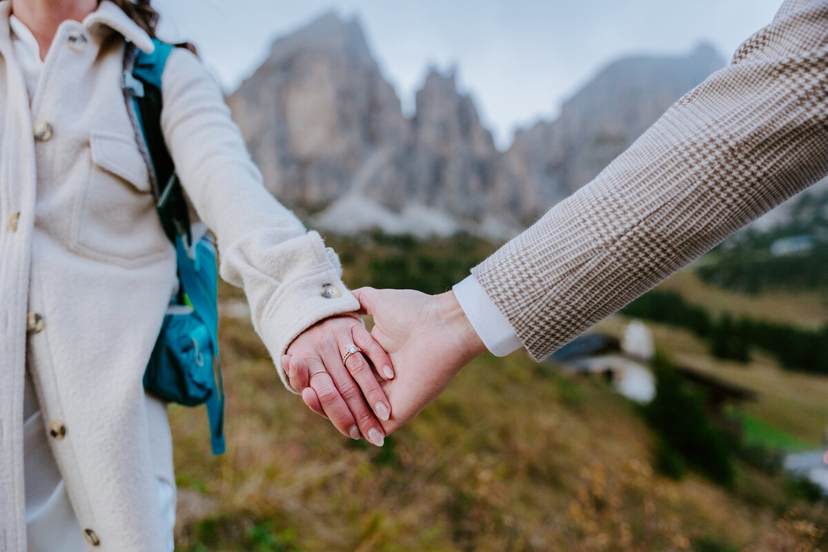 Passo Gardena Elopement -9