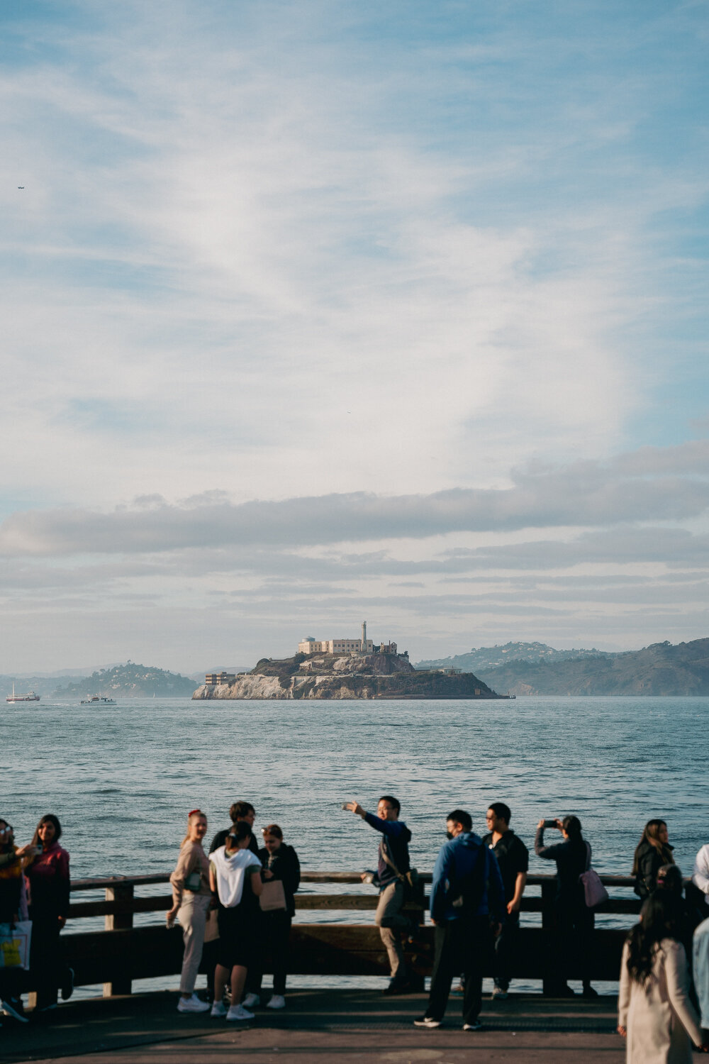 Travel Photography in San Francisco, California featuring Alcatraz