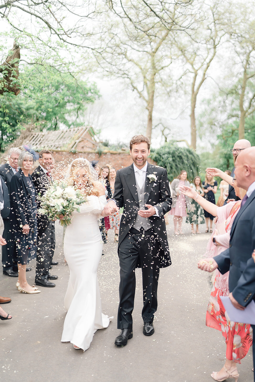 Light and airy cheshire wedding photographer