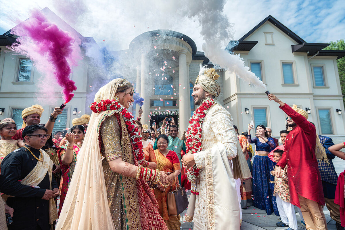 Indian wedding day photo - indian ceremony