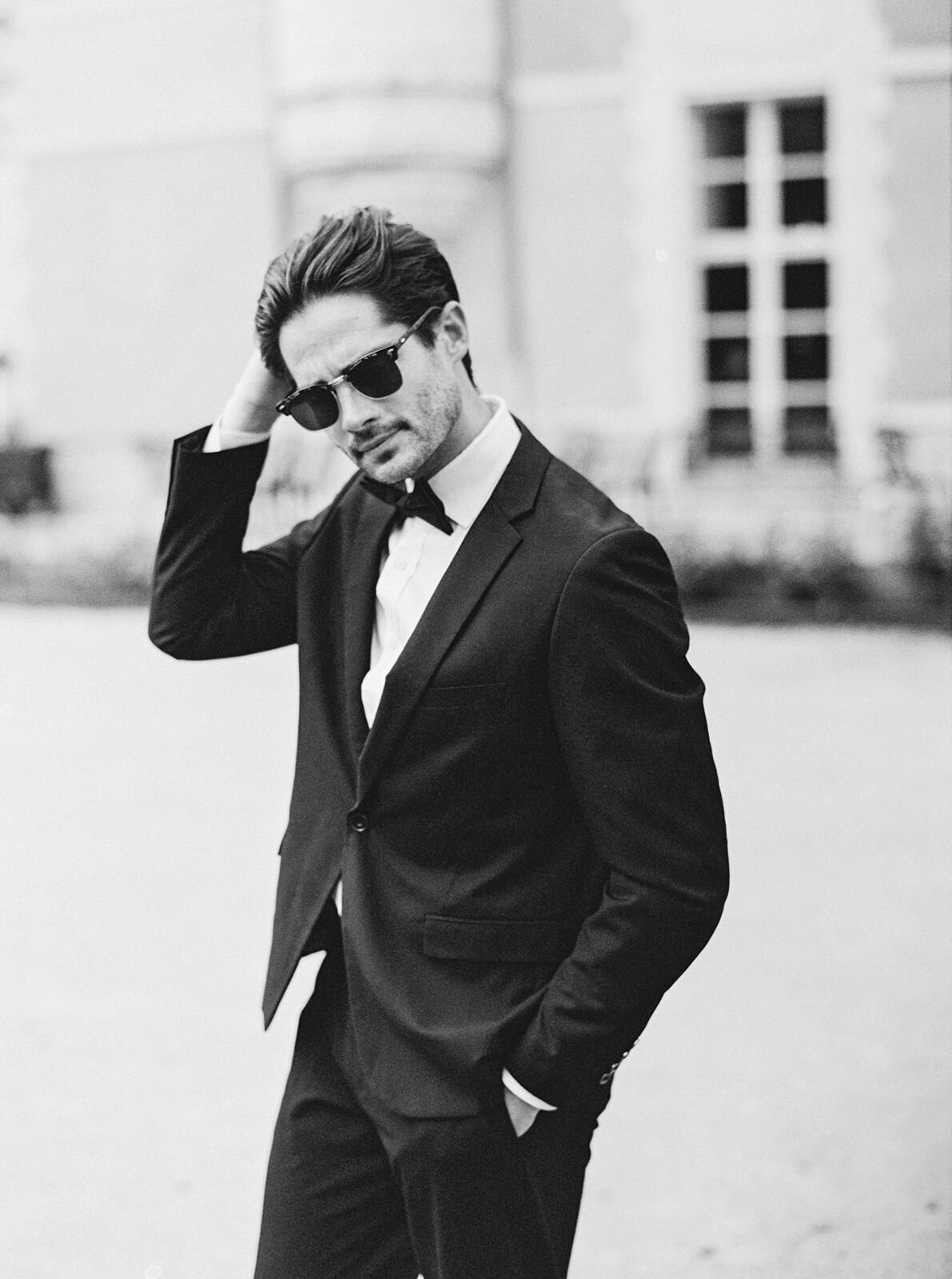 Chateau de Jalesnes Wedding Groom