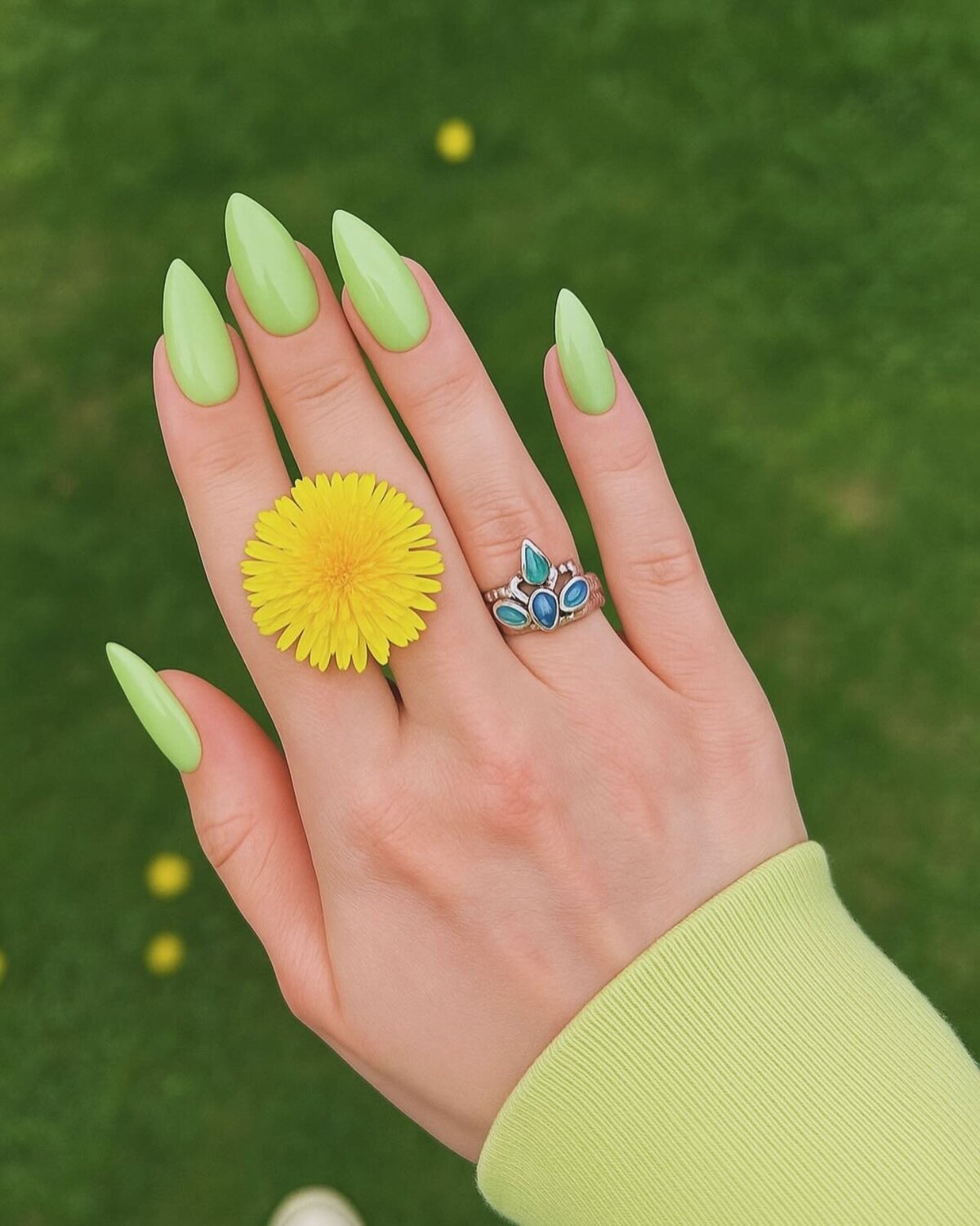 The Nail Sociey Gel Nails Lime