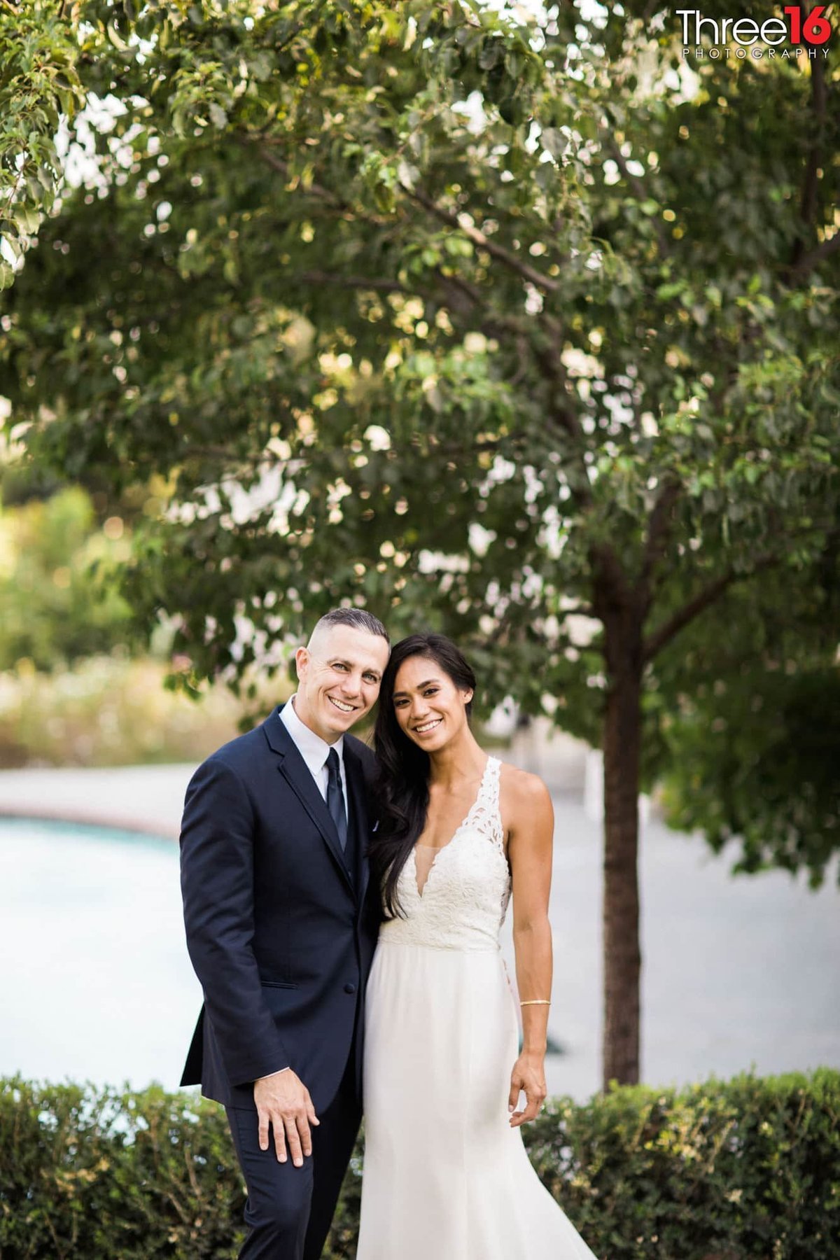 Newhall Mansion Wedding Couple
