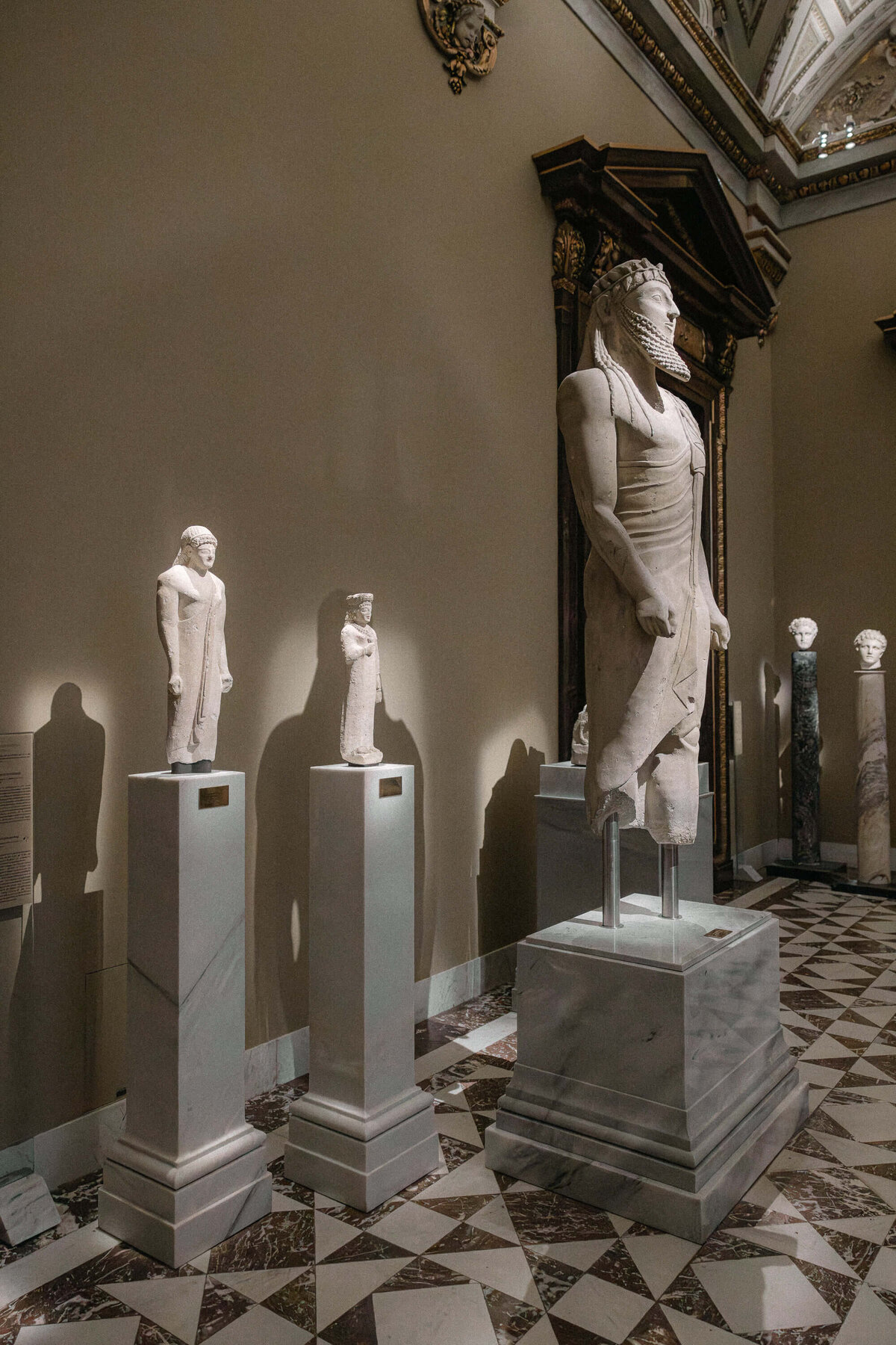Engagement in Fine Art Museum in Vienna