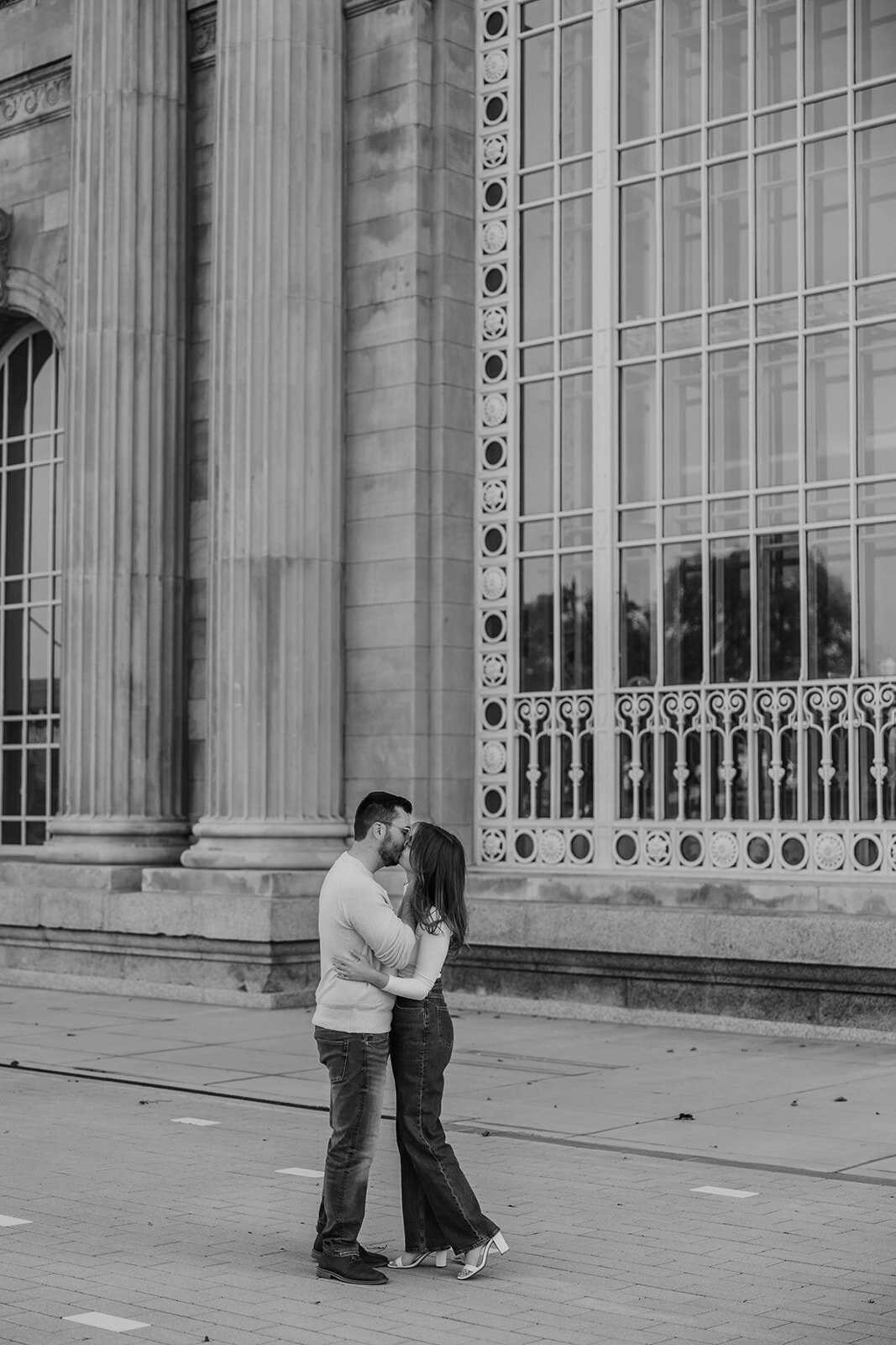 Michigan Central Station Engagement Session Detroit Michigan K. E. Rogers Photography-34