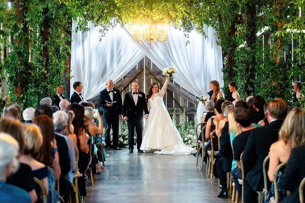 16.elegant-barn-wedding-greenery-gold-modern-vintage-events-southall-meadows