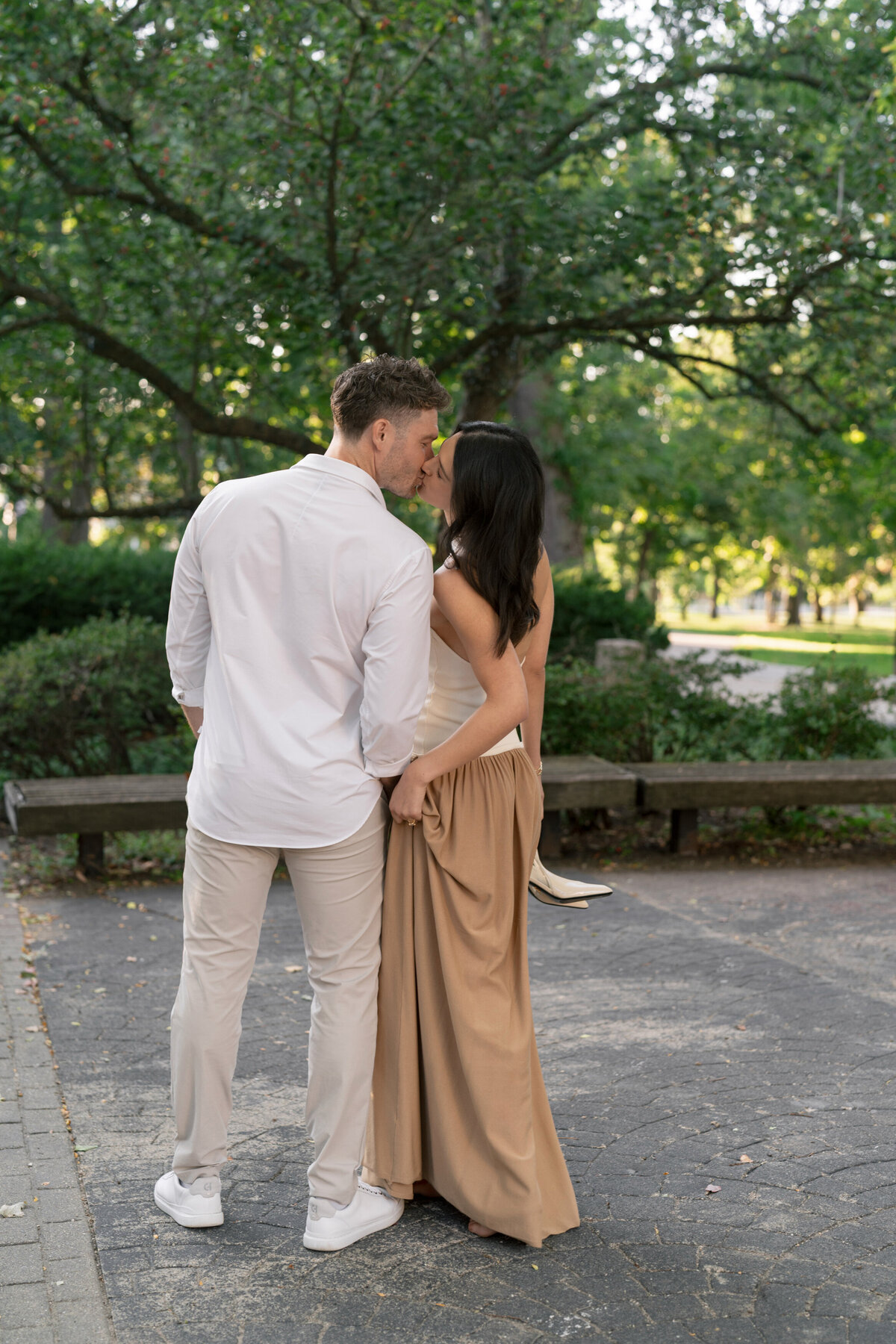Aspen-Avenue-Chicago-Wedding-Photographer-Engagement-Session-Northwestern-University-Evanston-Prada-Puppy-Editorial-Candid-Stylist-Beach-47