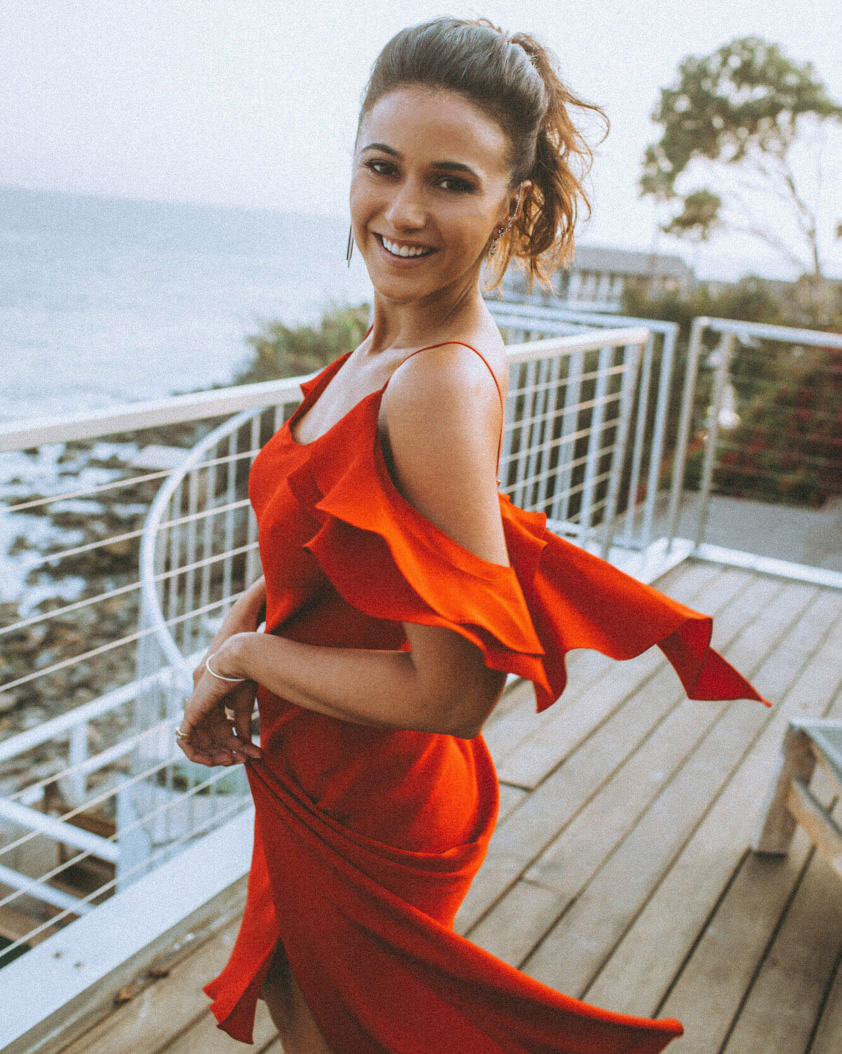 Emanuelle Chriqui personal brand photoshoot captured by Nick Onken — blending editorial lifestyle photography with authentic identity and Elevated Realism™.