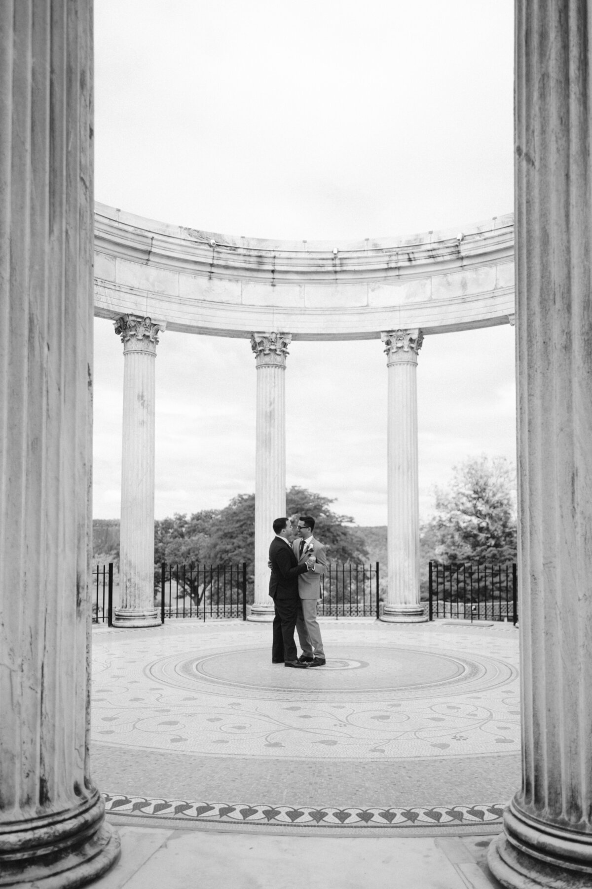 Mehul & Stefan - Rezdora NYC Untermyer Gardens - Intimate Wedding Previews 031