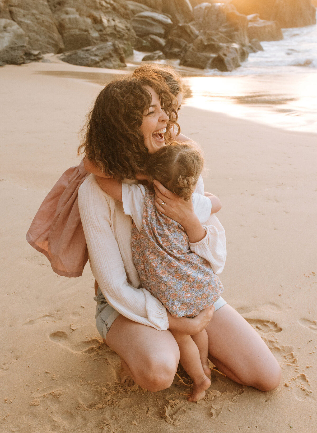 redhead beach motherhood photography photographer lifestyle
