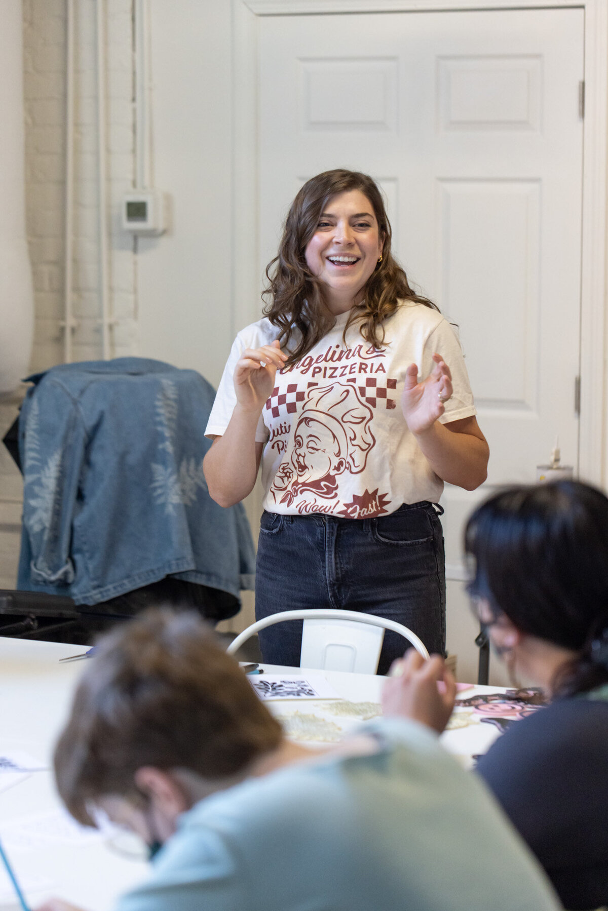 Relief-Printing-On-fabric-workshop-artist-instructor