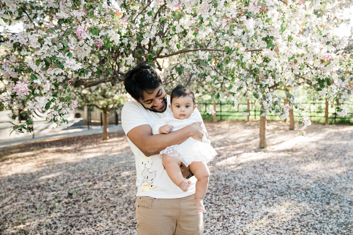 Cherry Blossoms Family PHotos (1)