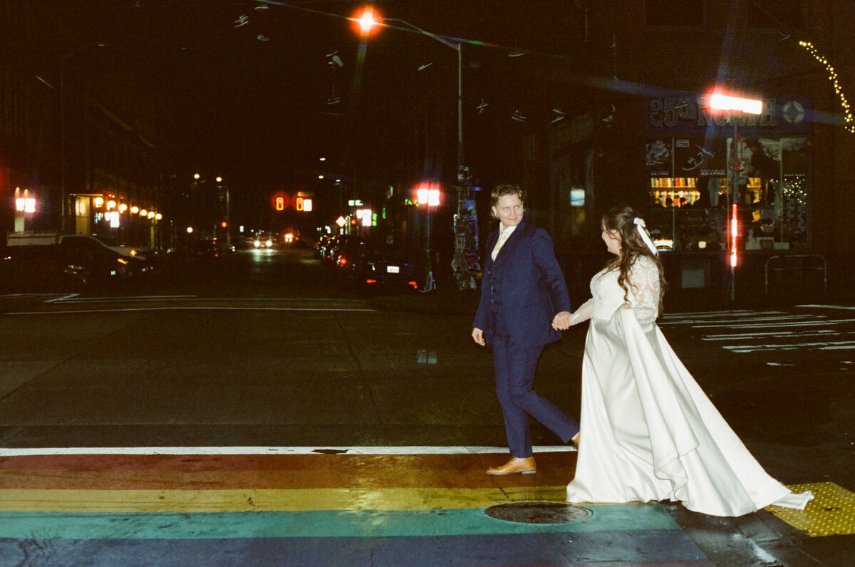 M&L Wedding on Cinestill 800 T-019