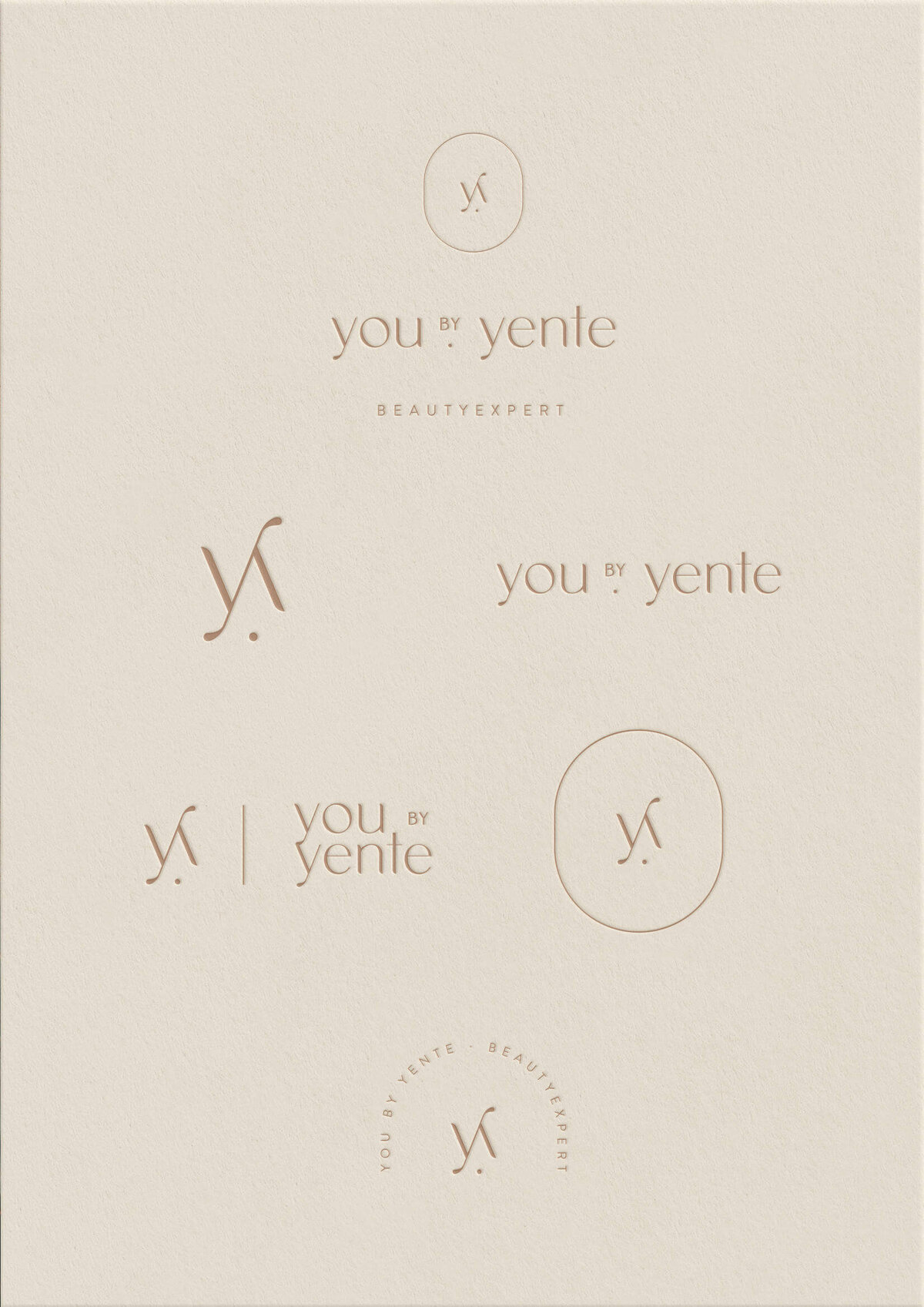 Logo ontwerp MUA You by Yente