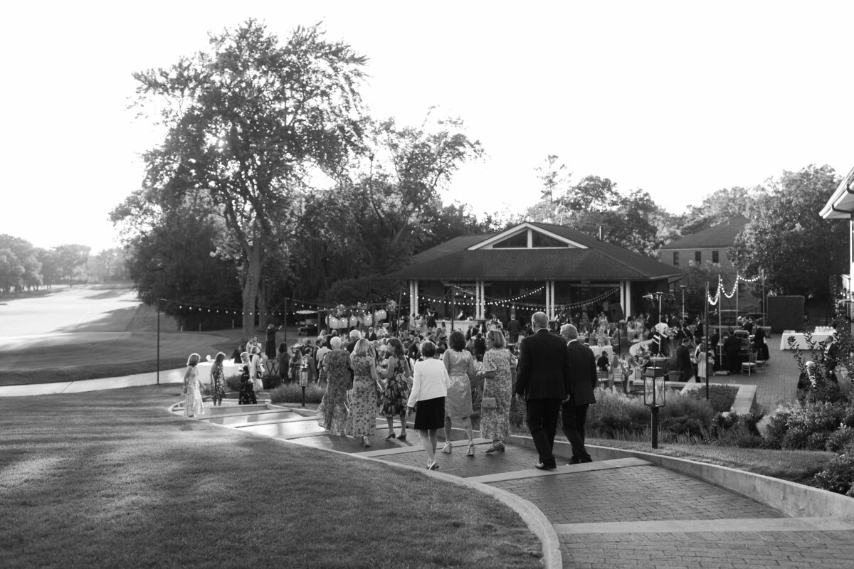 Skokie-Country-Club-Courtyard-Wedding Reception