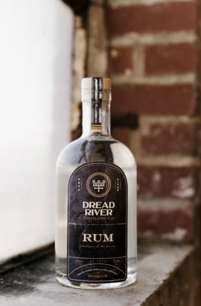 Dread River Blackstrap Rum bold molasses forward rum with deep caramel and smoky sweetness
