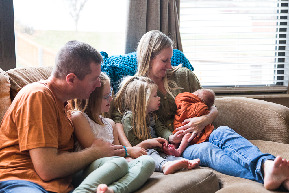 St. Charles Newborn Lifestyle Photographer