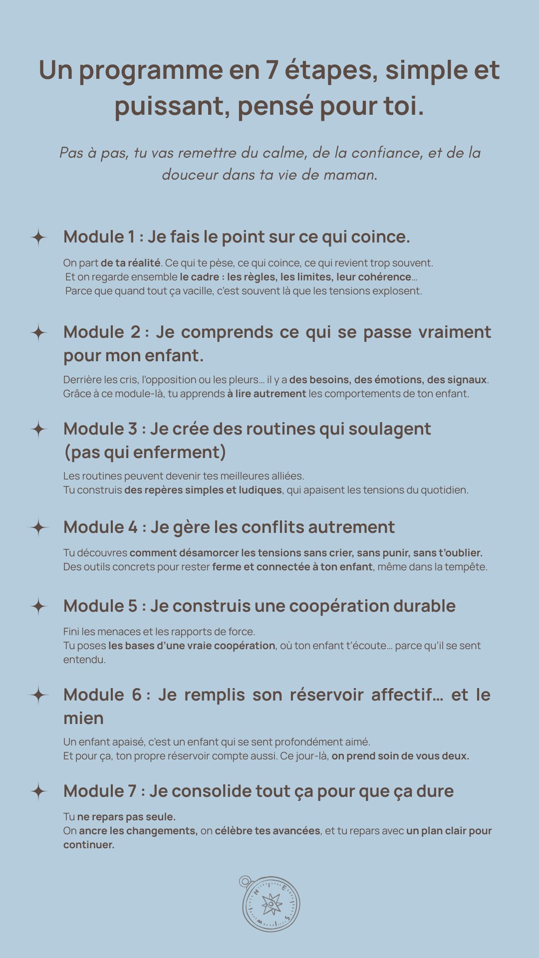 programme de la formation parentale pour retrouver plaisir à être avec ses enfants