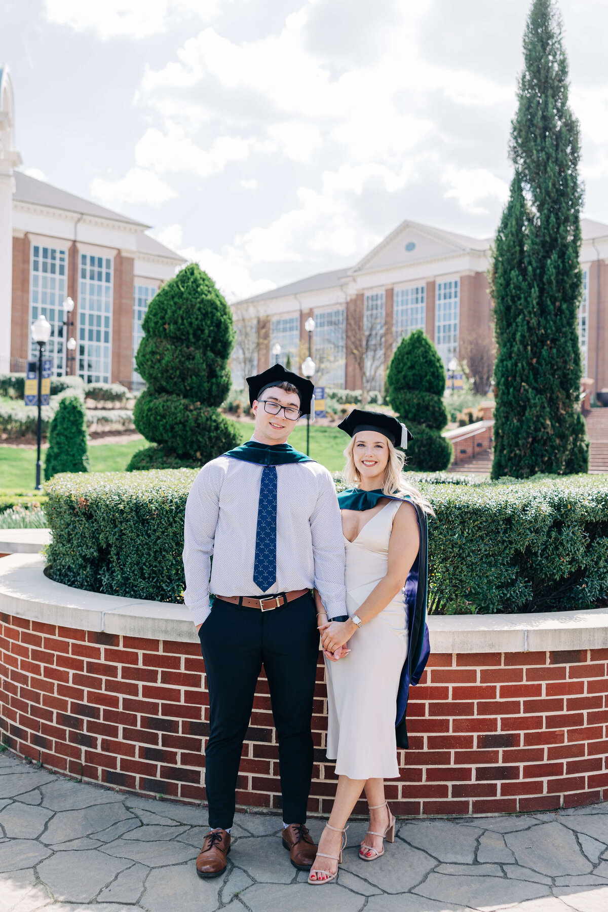 College-grads-posing-High-Point-University
