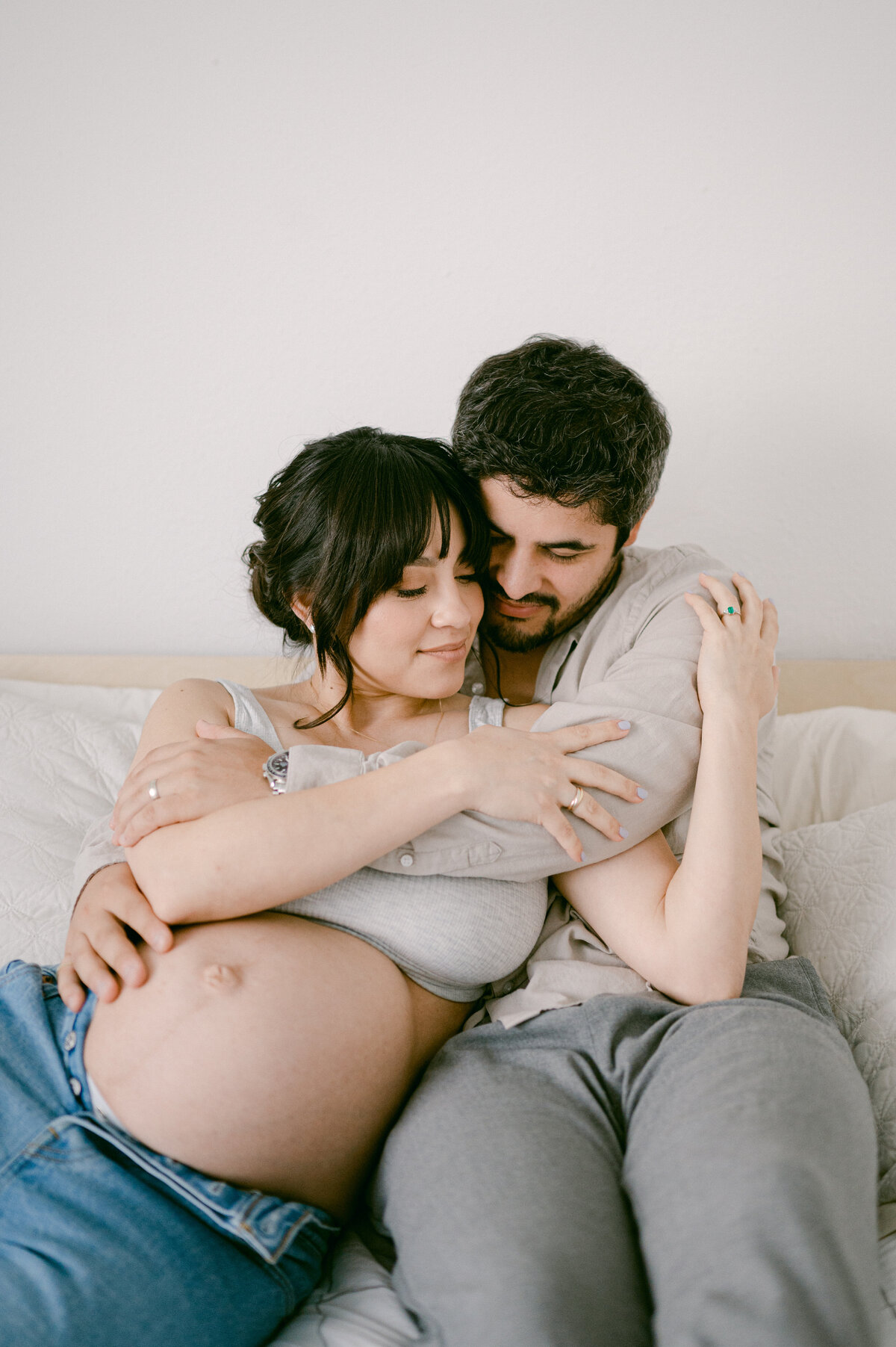 Miami at home maternity session