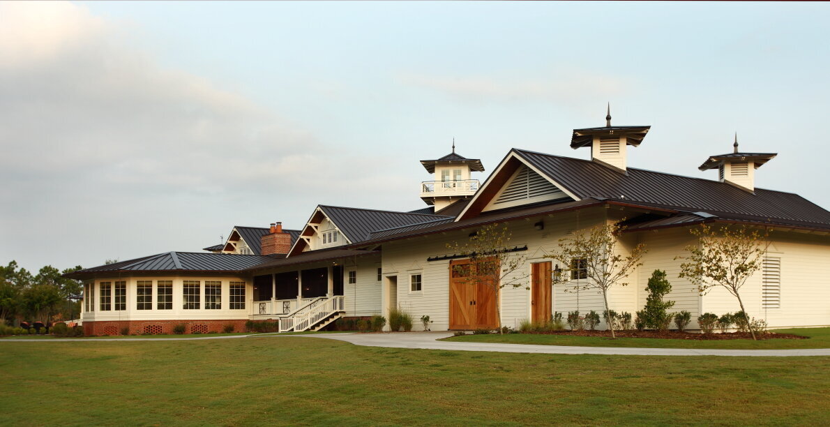 view of the cart barn at The Reserve Club at St. James Plantation