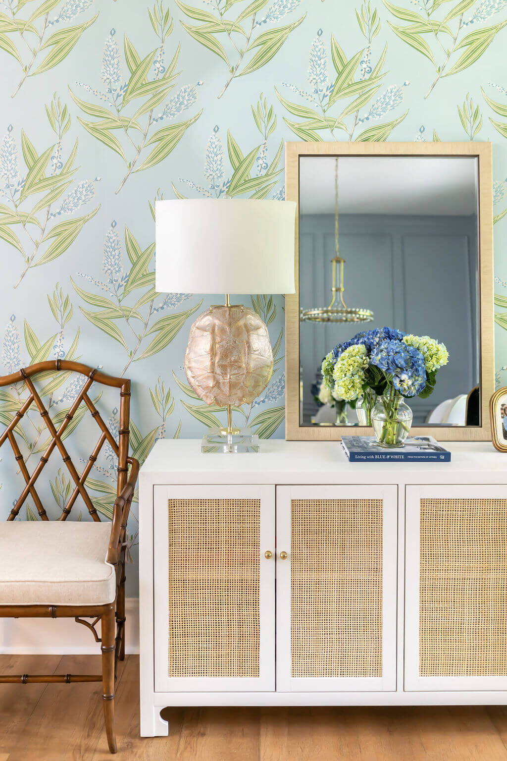 sweet southern home gracies space white side table