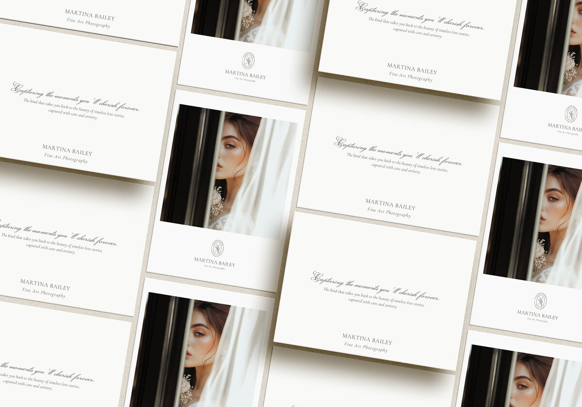 BRand Photographer Pre-made logo kit minimalist-photographer-logo-template