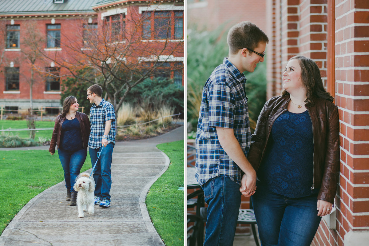 McMenamins Grand Lodge engagement session in Forrest Grove OR | Susie Moreno Photography