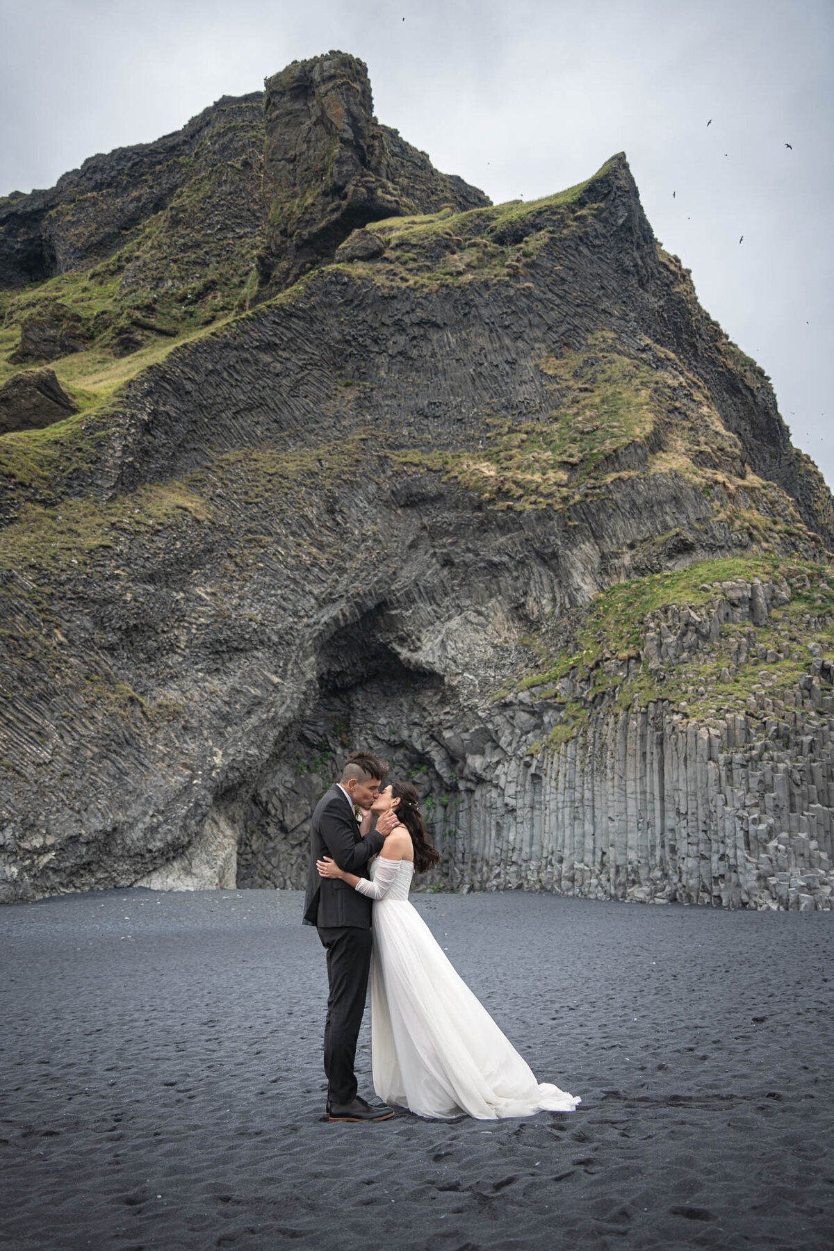 South-Iceland-elopement-Reynisfjara-black-sand-beach