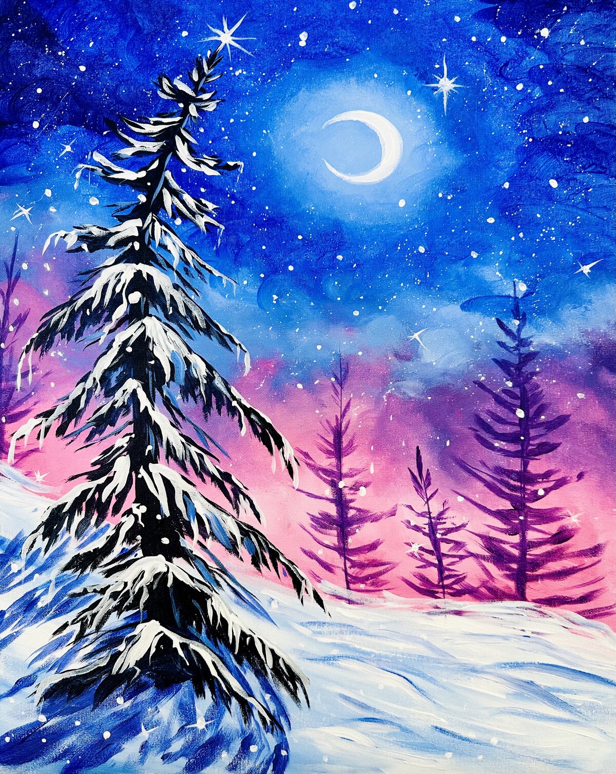 Holiday Landscape Tree