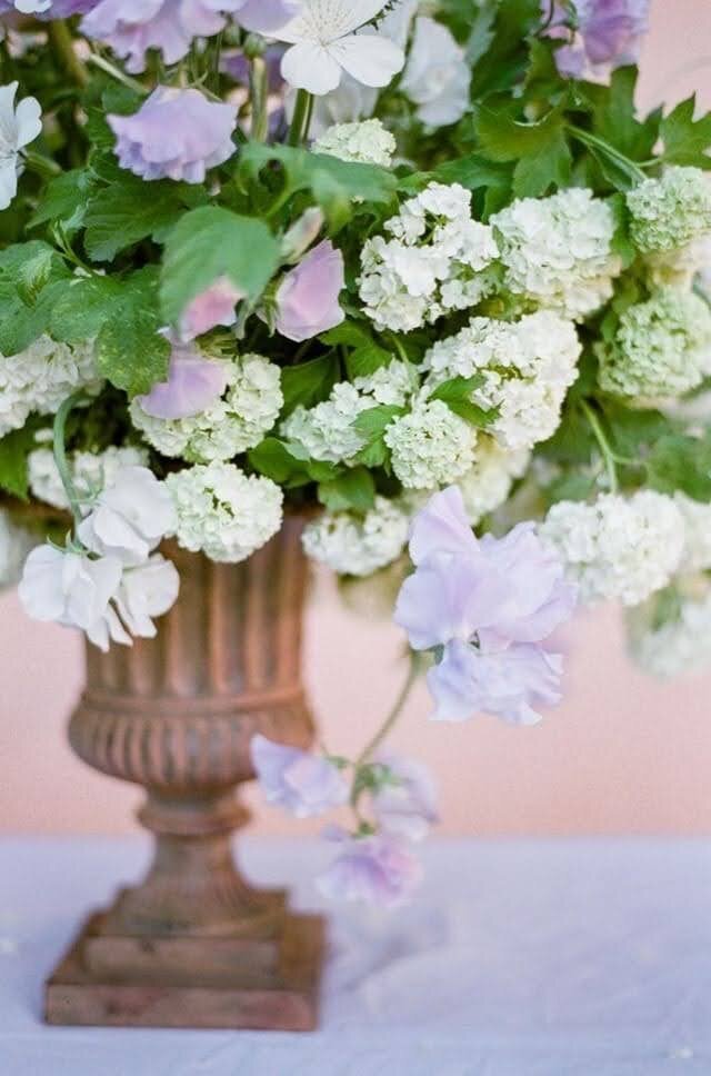 lavender urn