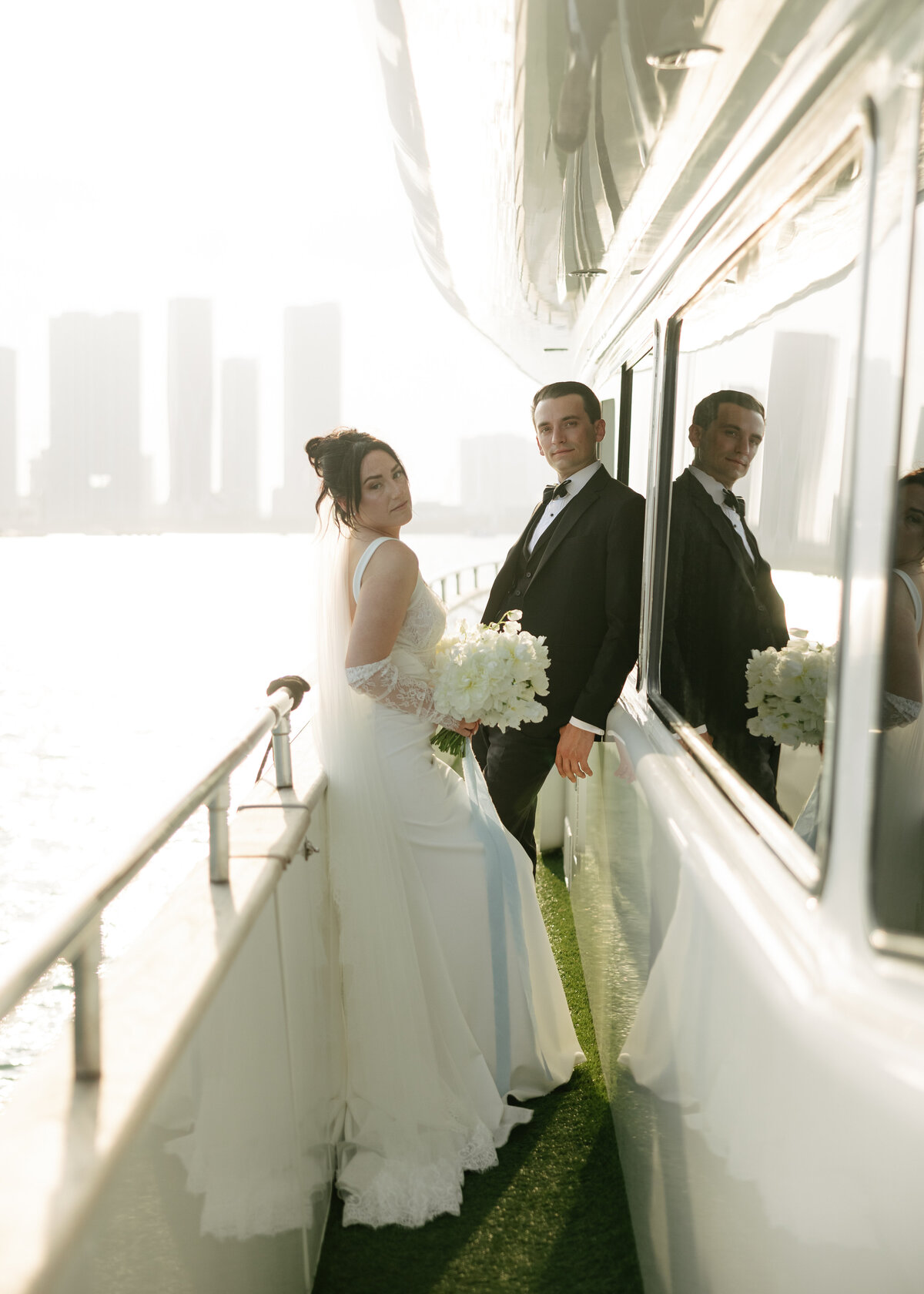 Jacinda and Garret Intimate Yacht Wedding In Miami-259