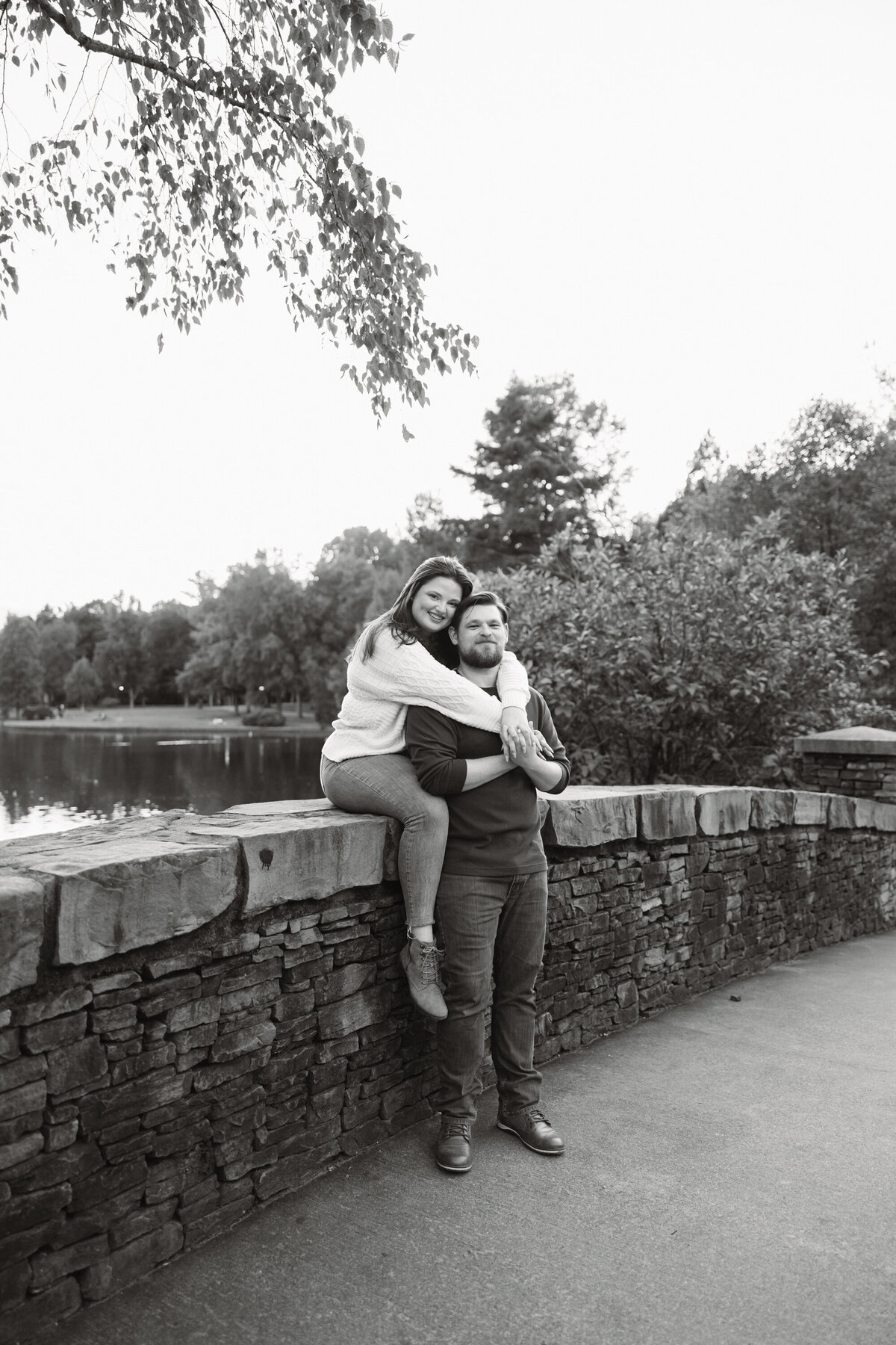 Moments by Hiba Raleigh Wedding Photographer Fun Charlotte Engagement Photos Brewery Photos Freedom Park Molly and Zac-111