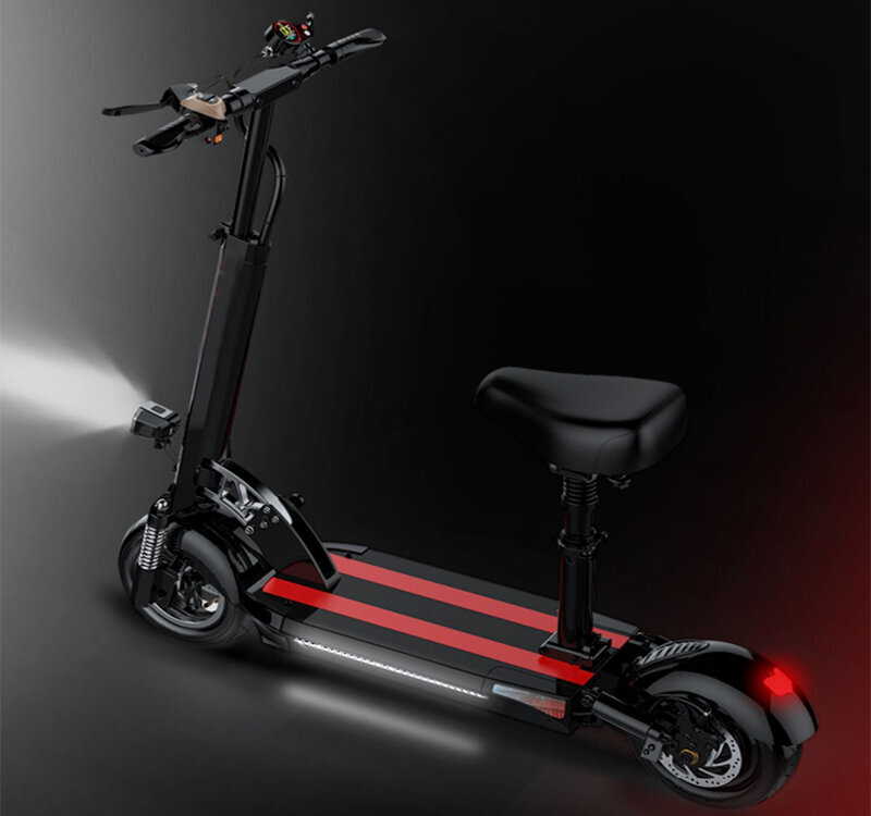 Scoot E 5 Front light:side and rear light