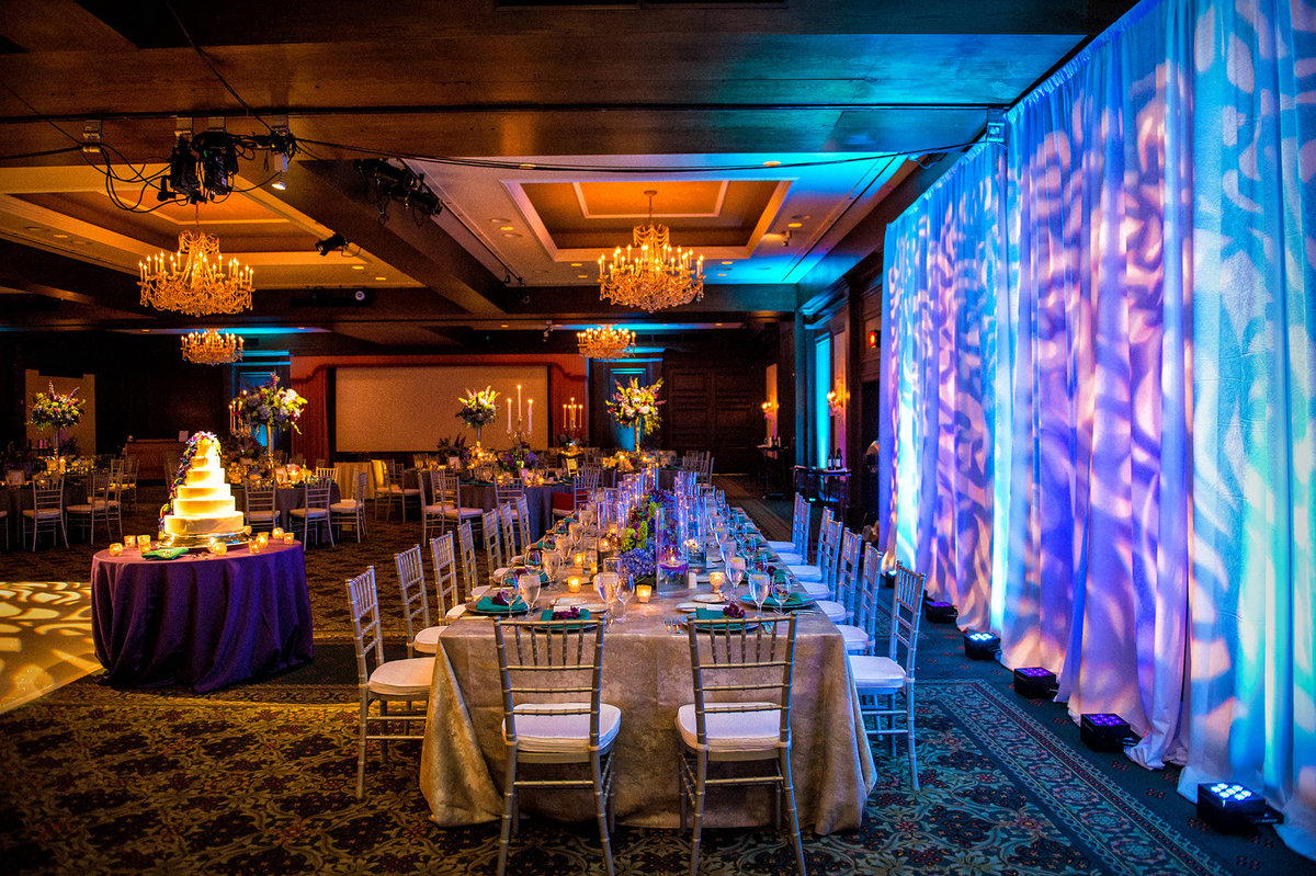 Reception Hall Wedding Photo