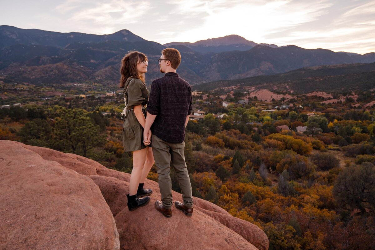 Colorado Springs surprise proposal photographers