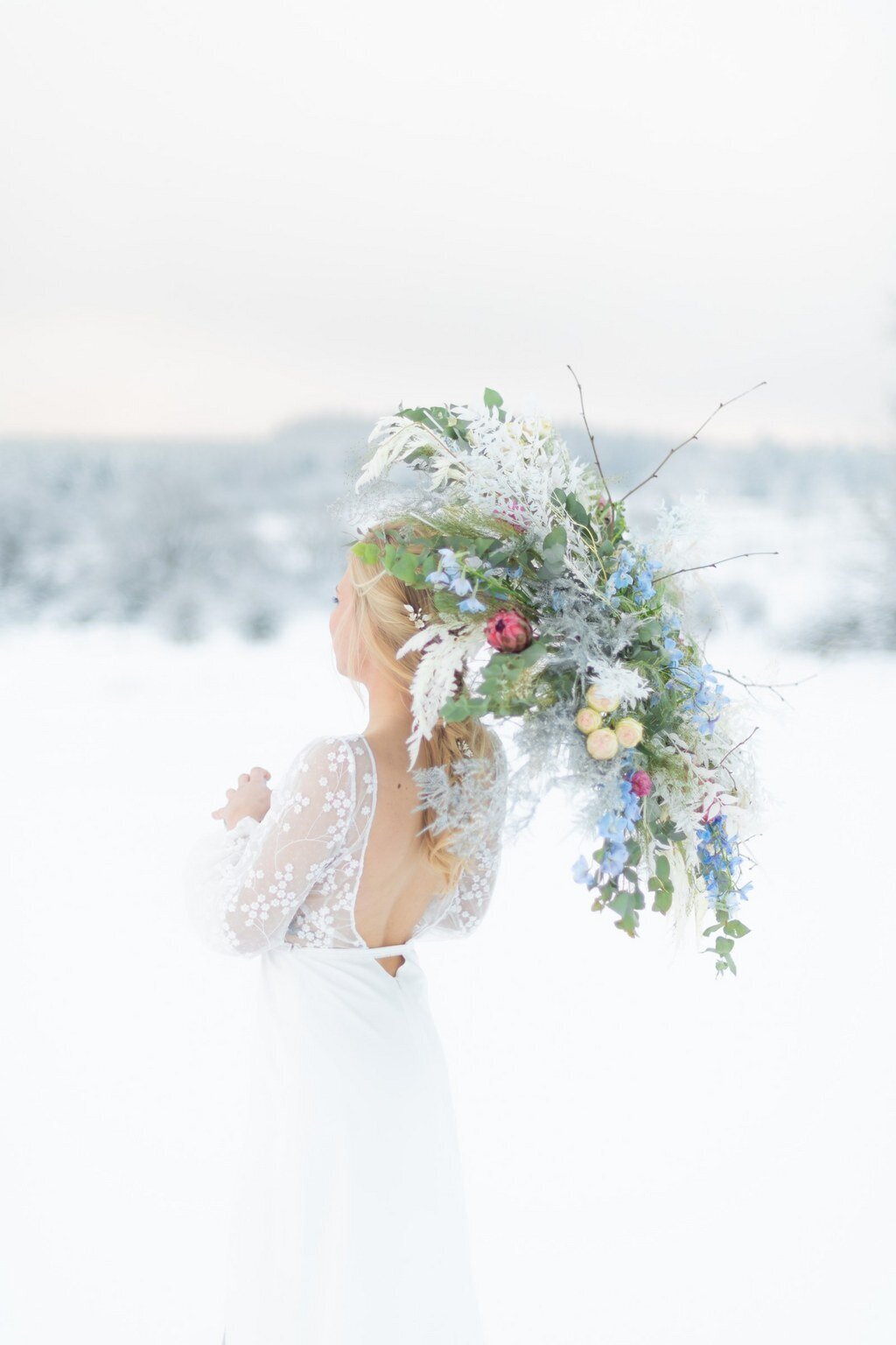 wedding umbrella decorations with flowers