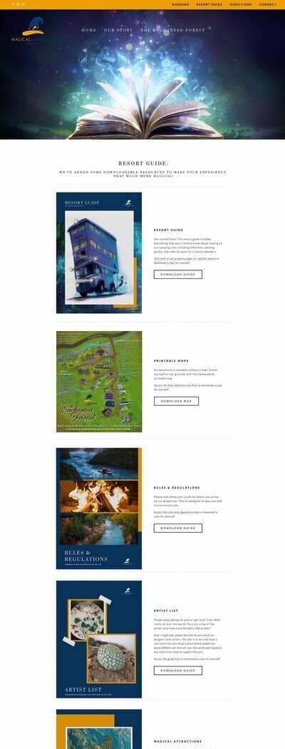 FayDesign.Co Magical Mountain Resorts Guides