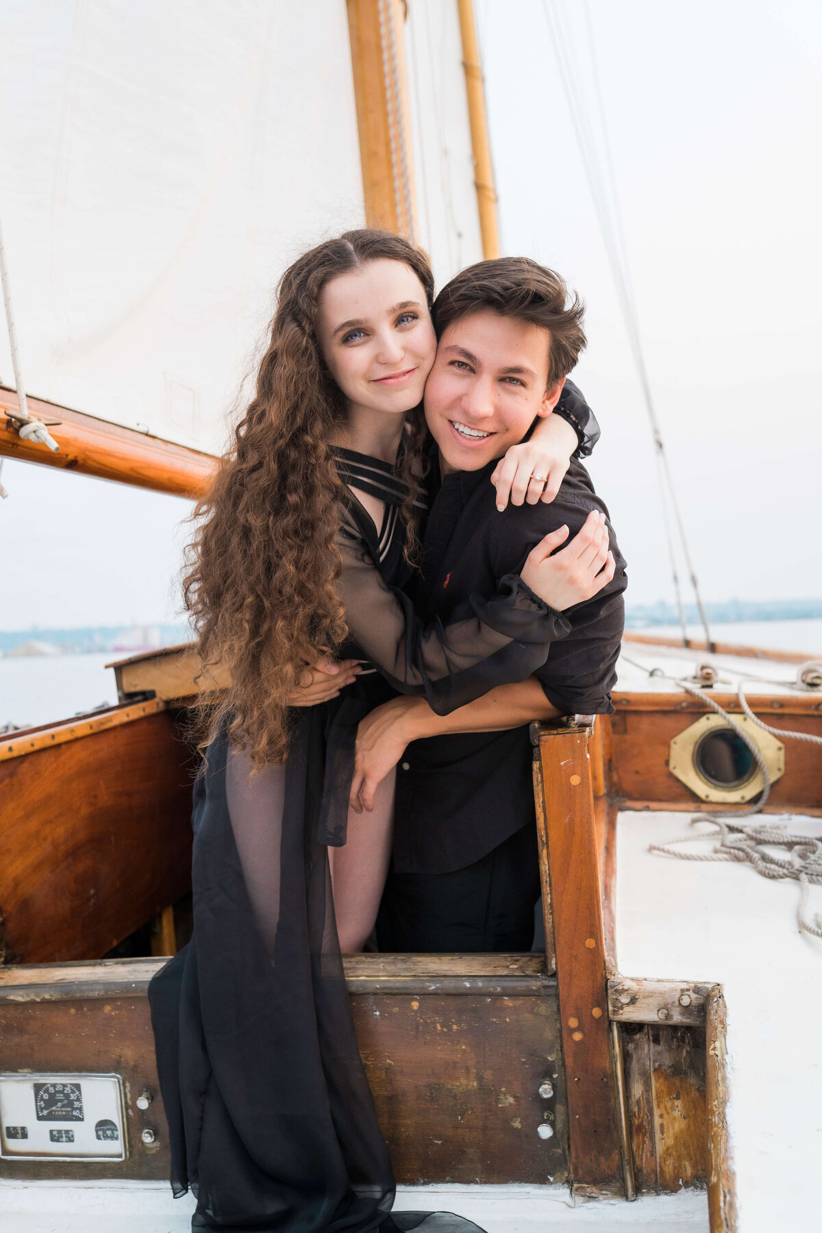 1070 The Anitra Boat Wedding Proposal  Toronto Hamilton Editorial Lisa Vigliotta Photography Nobl Events