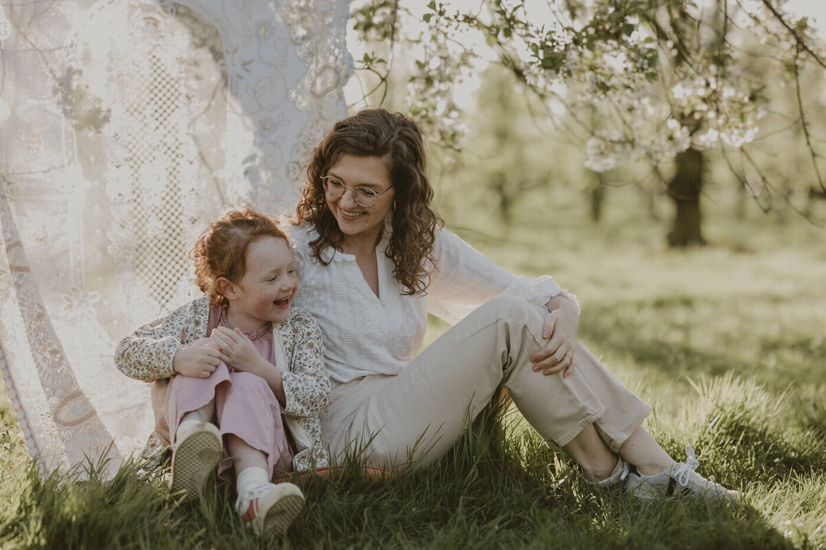 Fotografie Für Elise - gezin familie bloesem 5