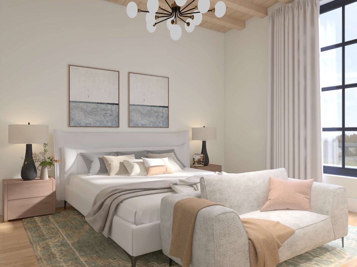 Tampa Interiors - Modern Design Homes -  Bedroom Design