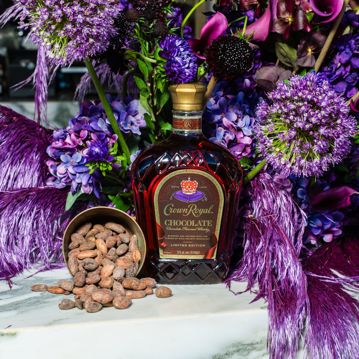 Crown Royale brand activation by The Works Collective | custom fabrication and event design in Los Angeles, California.
